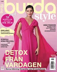 Tidningen Burda Style 3 nummer