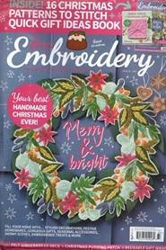 Tidningen Love Embroidery (UK) 12 nummer