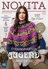 Tidningen Novita Stickning 4 nummer