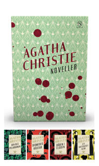 Presentask med fyra noveller av Agatha Christie