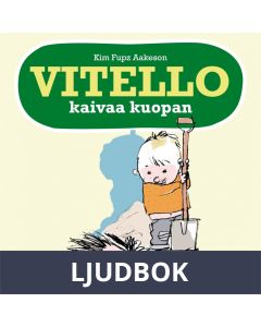 Vitello kaivaa kuopan, Ljudbok