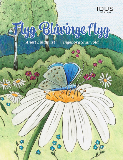 Flyg Blåvinge Flyg