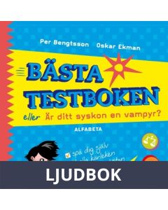 Bästa testboken eller Är ditt syskon en vampyr?, Ljudbok