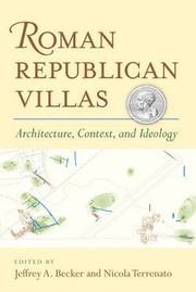 Roman Republican Villas