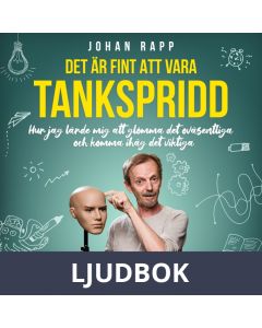 Det är fint att vara tankspridd, Ljudbok