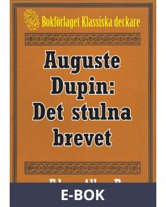 Auguste Dupin: Det stulna brevet - Återutgivning av text från 1938, E-bok