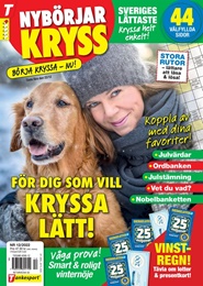 Tidningen Nybörjarkryss 12 nummer