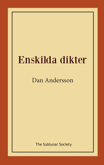 Enskilda Dikter
