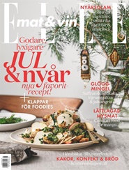 Tidningen ELLE mat & vin 4 nummer
