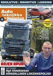 Tidningen Auto, tekniikka ja kuljetus 10 nummer