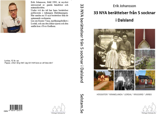 33 Nya Berättelser Från 5 Socknar I Dalsland