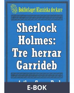 Sherlock Holmes: Äventyret med tre herrar Garrideb, E-bok