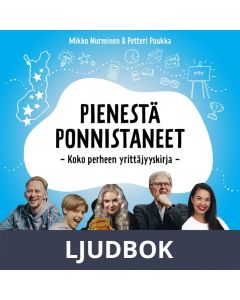 Pienestä ponnistaneet, Ljudbok