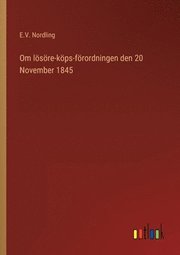 Om loesoere-koeps-foerordningen den 20 November 1845